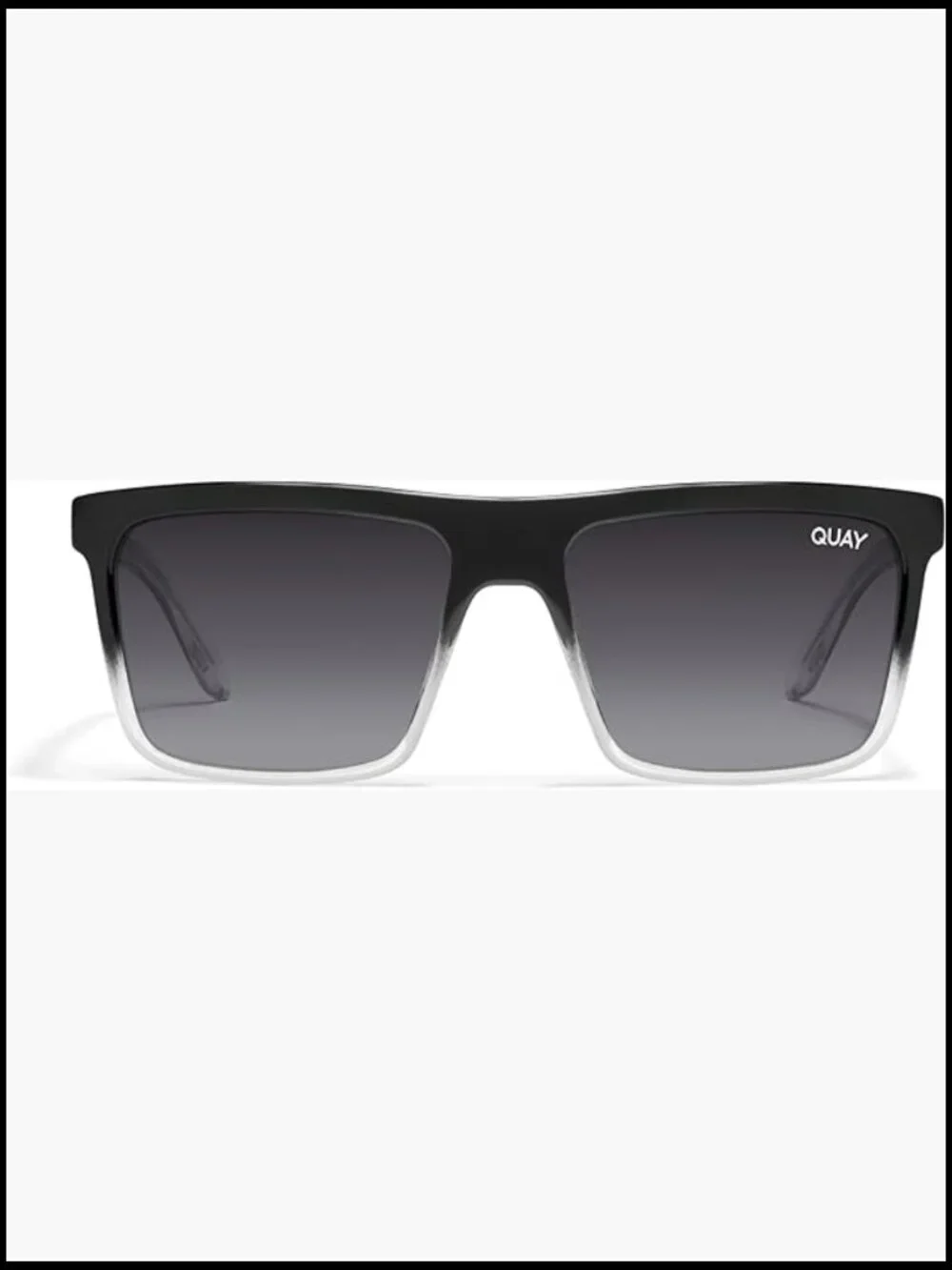 Men's Oversized Square Sunglasses with UV Protected Polarized Lenses
